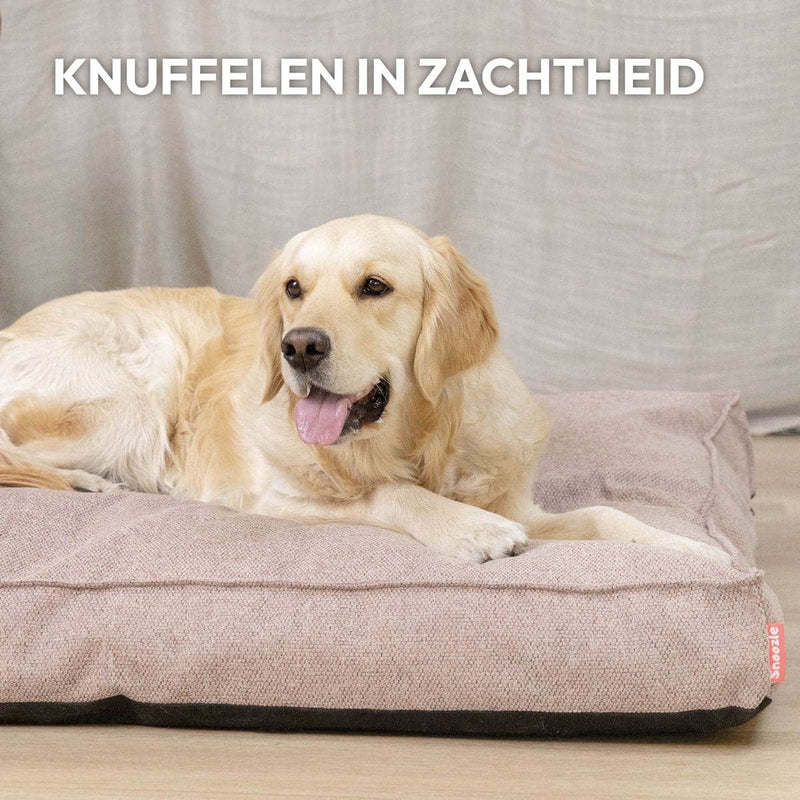 Snoozle Orthopedische Hondenmand - 120 x 90 cm - Beige