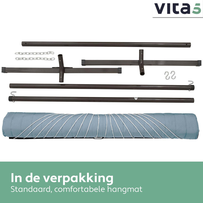 Vita5 hammock with standard - blue/green