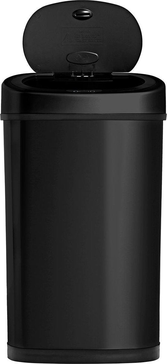Homra FONIX - Sensor Prullenbak - 50 Liter - Zwart