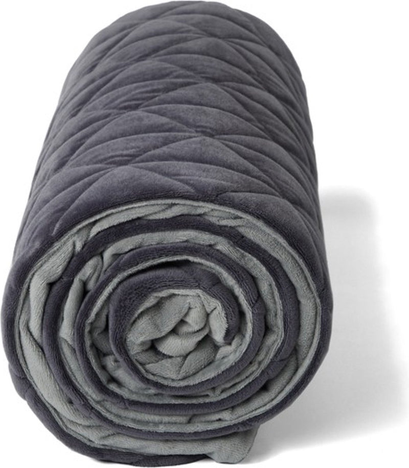 Calmzy Superior Soft - Duvet cover - Verzwaringsdeken hoes - 150 x 200 cm - Superzacht - Comfortabel - Charcoal/grijs