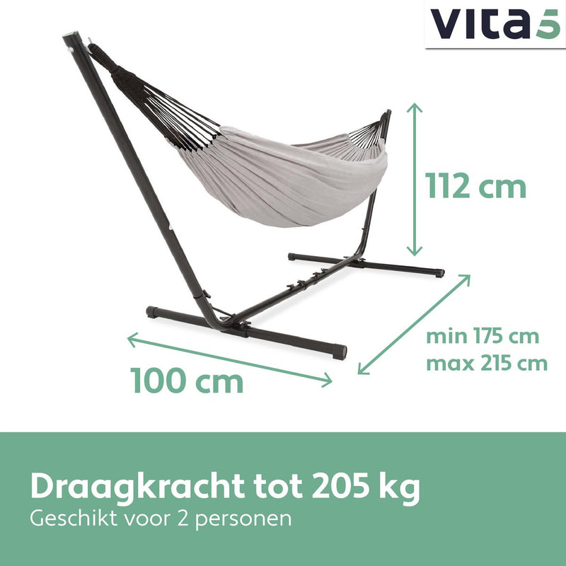 Vita5 hammock with standard - blue/green