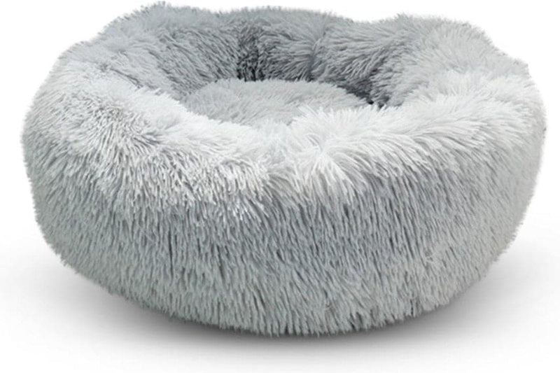 Snoozle Donut Dog Basket - 70cm - Light gray