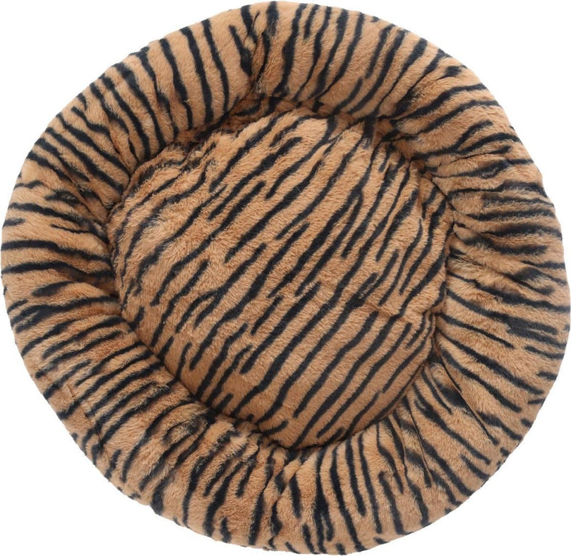 Snoozle Donut Dog Basket - 60cm - Tiger