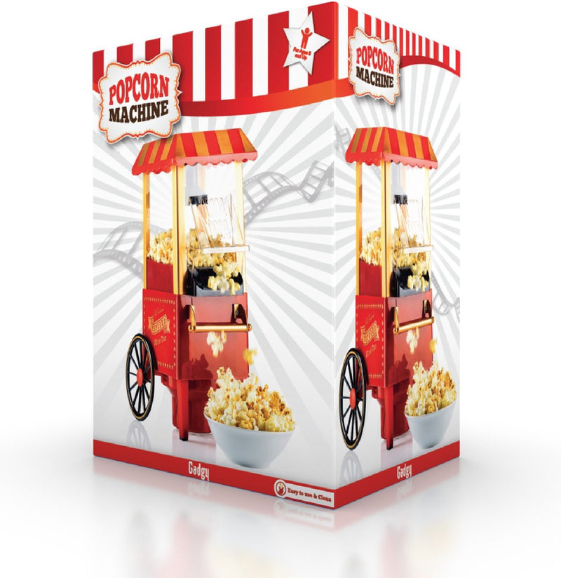 Gadgy Popcorn Machine 1200 Watt - Klassieke Popcorn Maker