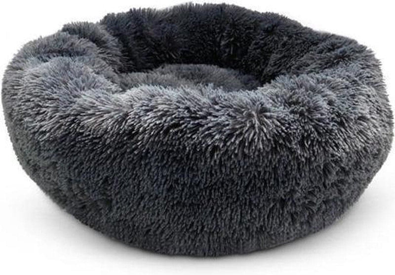 Snoozle dog basket - Super soft and luxurious - Washable - Fluffy - Dog cushion - 100 cm - XXL - Gray