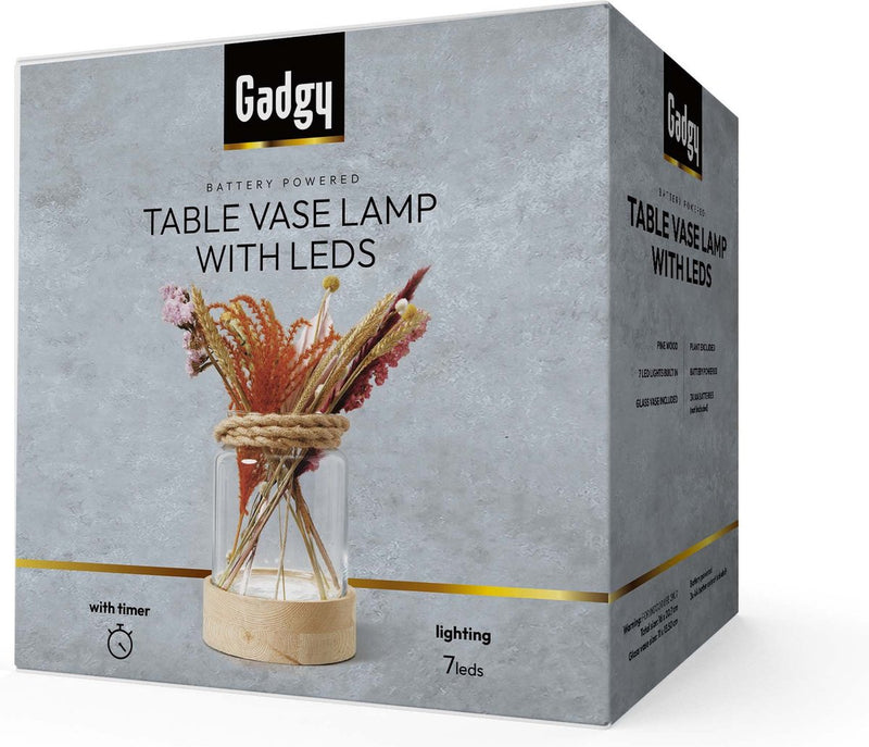 Gadgy vase with LED lighting XL