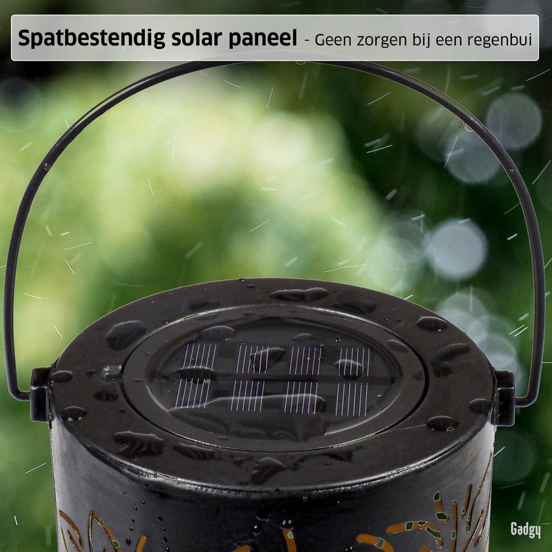 Gadgy Solar Lantaarn Uil - Set van 2