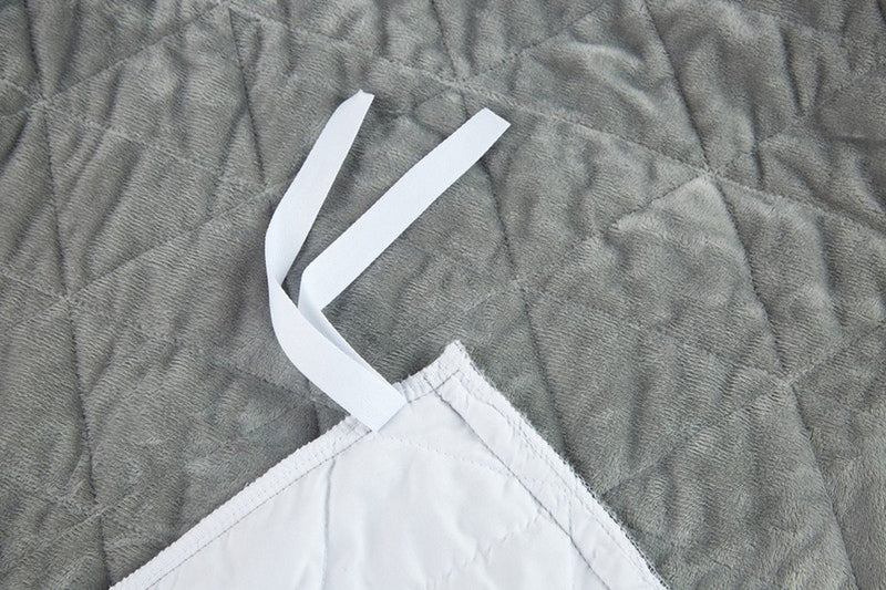 Calmzy Superior Soft - Duvet cover - Verzwaringsdeken hoes - 150 x 200 cm - Superzacht - Comfortabel - Grijs