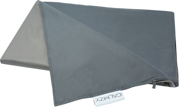 Ruhige überlegene Kälte - Bettdecke - Schwäche Decke Cover - 150 x 200 cm - luftig - atmungsaktiv - dunkelgrau/grau