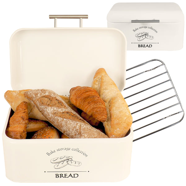 Gadgy Brotbehälter mit Ventilabdeckung und Krümelregal