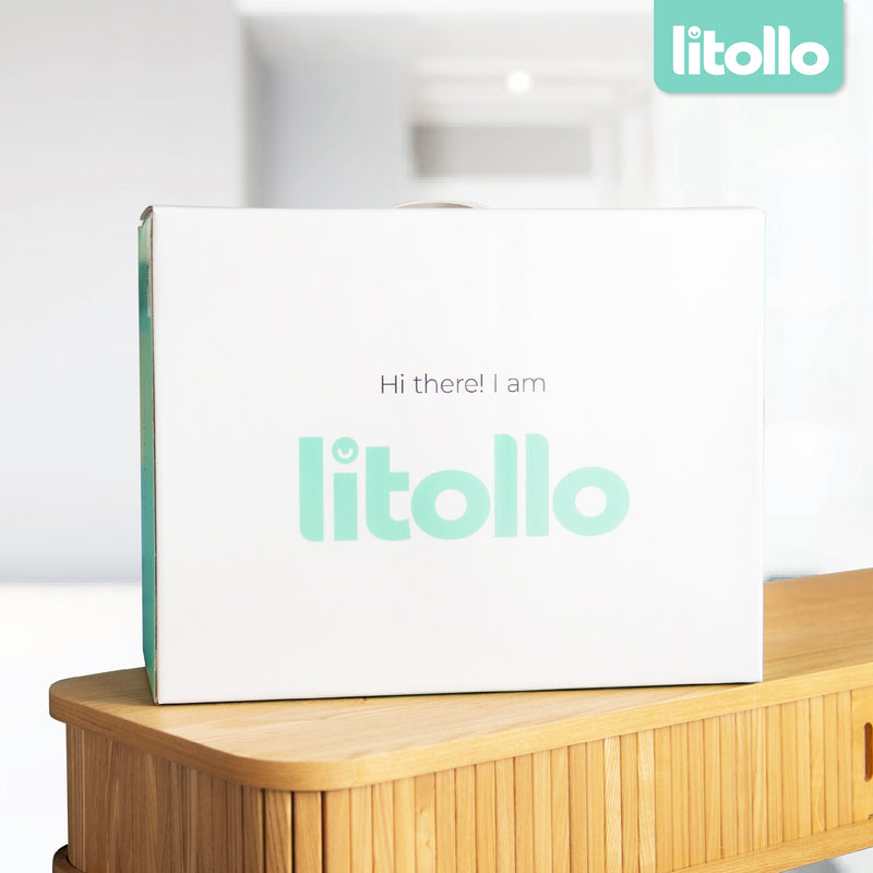 Litollo® Zwangerschapskussen (J-vorm) - Fleece Olijfgroen